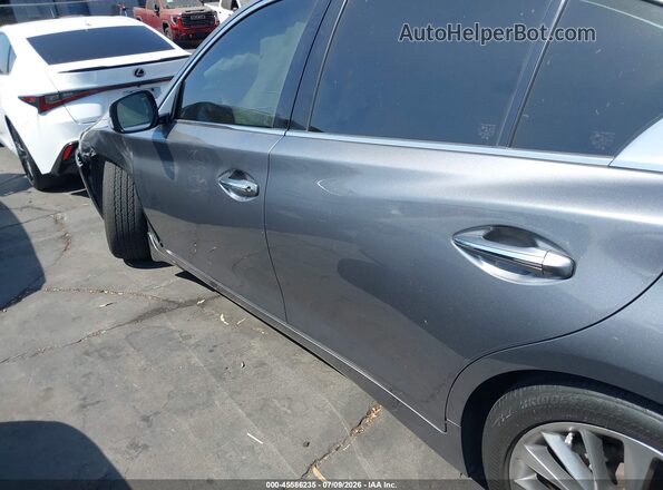 JN1EV7APXKM511712 2019 INFINITI Q50 Gray Սալոնի 360 աստիճան տեսք