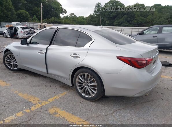 JN1EV7APXKM515775 2019 INFINITI Q50 Silver Задня ліва чверть