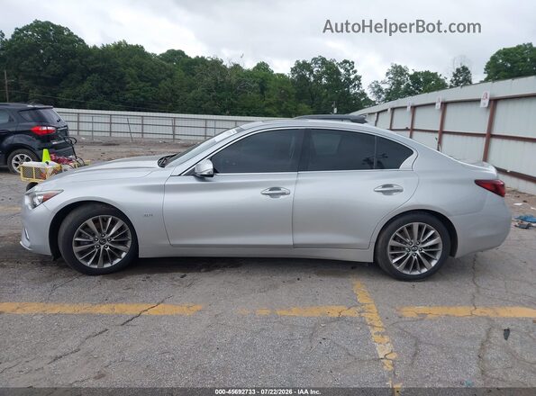 JN1EV7APXKM515775 2019 INFINITI Q50 Silver Панорамний вид салону 360°