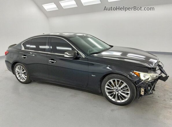 JN1EV7APXKM517235 2019 INFINITI Q50 Black Առջևի աջ