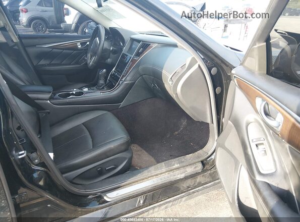 JN1EV7APXKM519552 2019 INFINITI Q50 Black Vista interior delantera