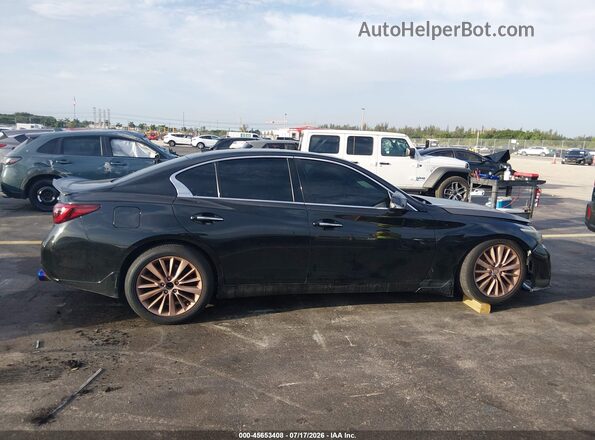 JN1EV7APXKM519552 2019 INFINITI Q50 Black Vista interior de 360 grados