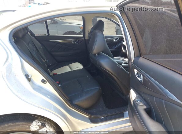 JN1EV7APXLM200685 2020 INFINITI Q50 Silver VIN sticker view