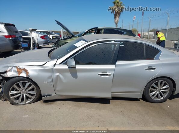 JN1EV7APXLM200685 2020 INFINITI Q50 Silver 360 interior view