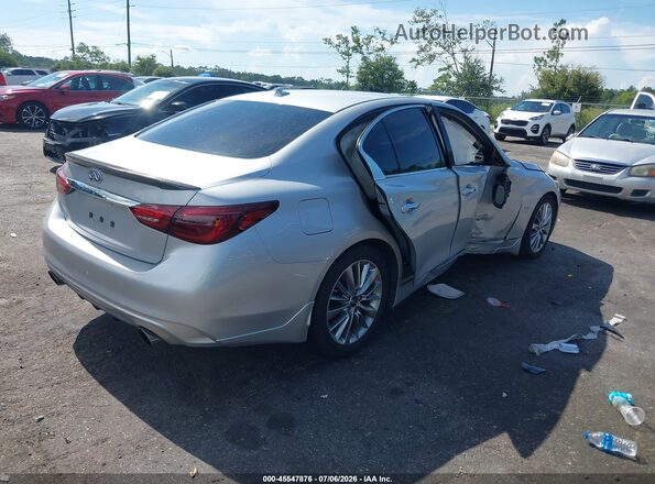 JN1EV7APXLM202405 2020 INFINITI Q50 Gray Rear right