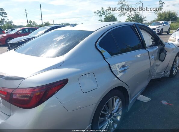 JN1EV7APXLM202405 2020 INFINITI Q50 Gray Front view