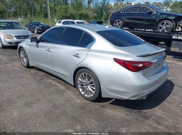 JN1EV7APXLM202405 2020 INFINITI Q50 Gray Rear left