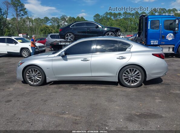 JN1EV7APXLM202405 2020 INFINITI Q50 Gray 360 interior view