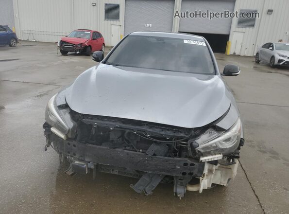 JN1EV7APXLM202985 2020 INFINITI Q50 Gray Vista frontal