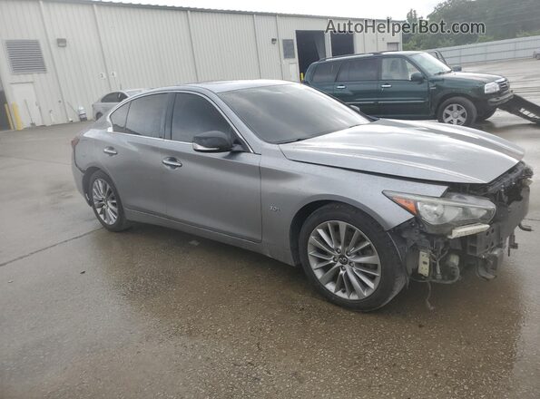 JN1EV7APXLM202985 2020 INFINITI Q50 Gray Delantero derecho