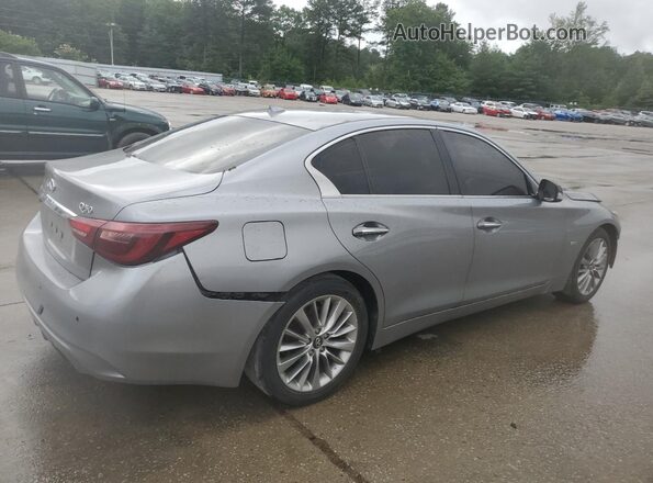 JN1EV7APXLM202985 2020 INFINITI Q50 Gray Trasero derecho