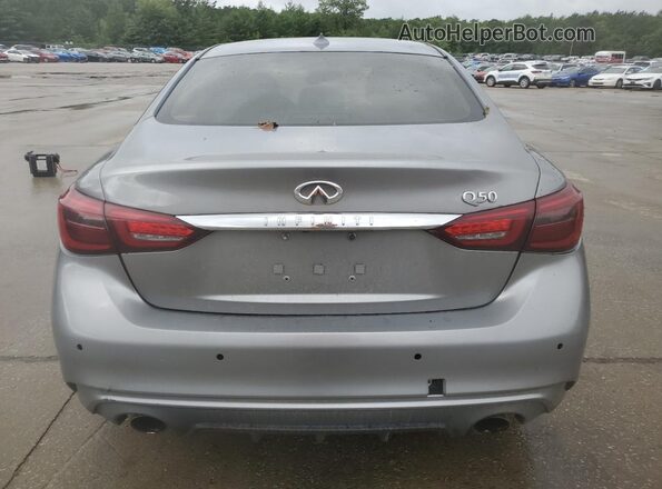 JN1EV7APXLM202985 2020 INFINITI Q50 Gray Vista trasera