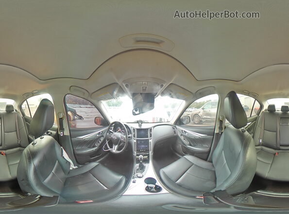 JN1EV7APXLM202985 2020 INFINITI Q50 Gray Vista de la etiqueta del VIN