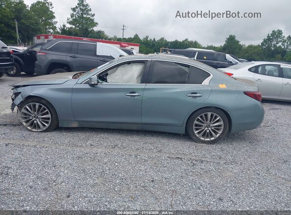 JN1EV7APXLM207071 2020 INFINITI Q50 Blue Սալոնի հետևի տեսք
