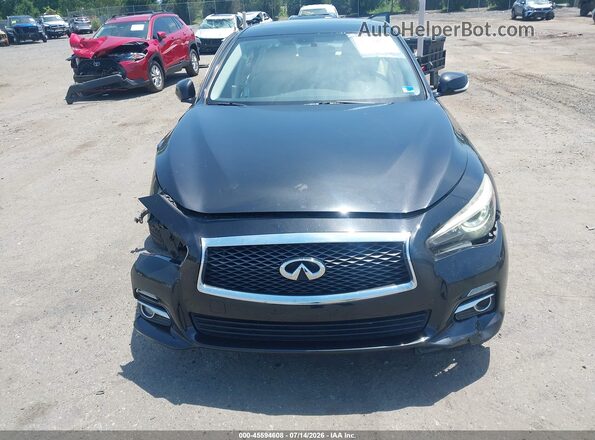 JN1EV7AR0HM840400 2017 INFINITI Q50 Black Widok wnętrza z tyłu