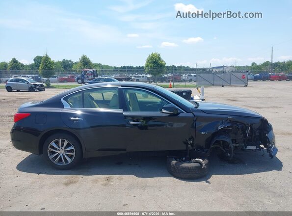 JN1EV7AR0HM840400 2017 INFINITI Q50 Black Widok wnętrza 360 stopni