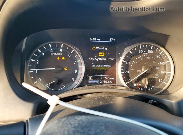 JN1EV7AR0JM432064 2018 INFINITI Q50 White Widok zestawu wskaźników