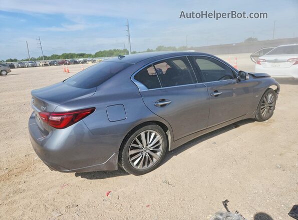JN1EV7AR0JM437572 2018 INFINITI Q50 Gray Rear right