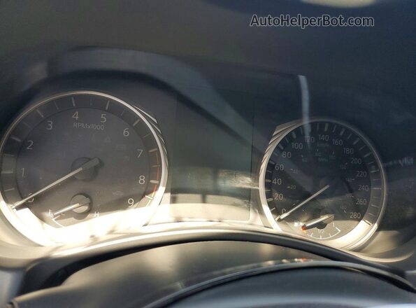 JN1EV7AR0JM611897 2018 INFINITI Q50 Blue Вид щитка приладів