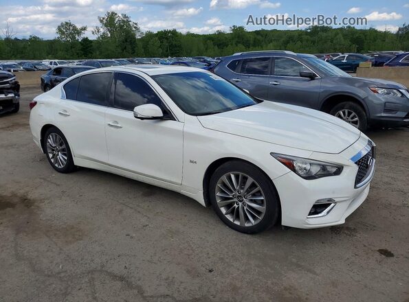 JN1EV7AR0LM251078 2020 INFINITI Q50 White Առջևի աջ