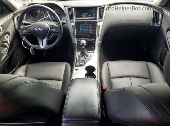 JN1EV7AR0LM251078 2020 INFINITI Q50 White Առջևի վահանակի տեսք