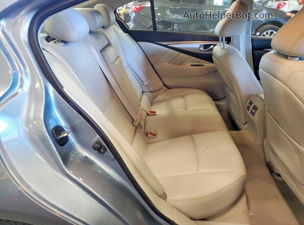 JN1EV7AR0LM252702 2020 INFINITI Q50 Gray Rear seats view