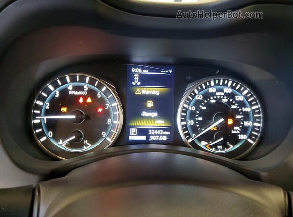 JN1EV7AR0LM252702 2020 INFINITI Q50 Gray Instrument cluster view