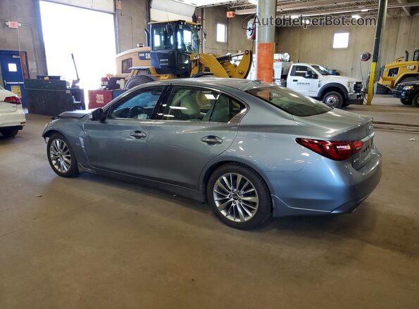 JN1EV7AR0LM252702 2020 INFINITI Q50 Gray Rear left