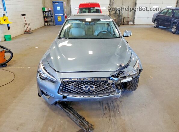 JN1EV7AR0LM252702 2020 INFINITI Q50 Gray Front view