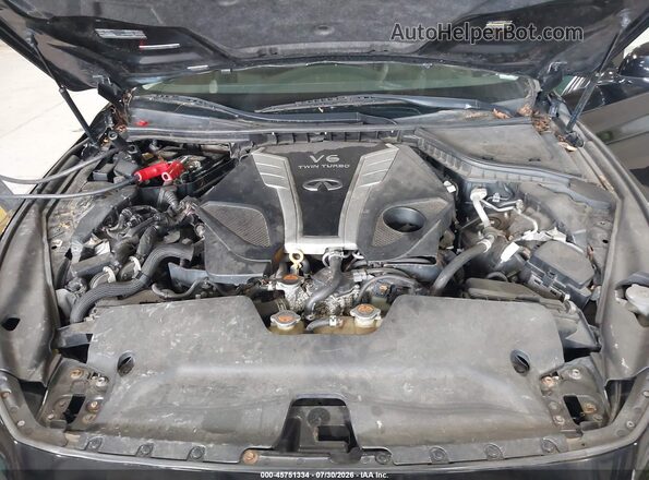 JN1EV7AR1HM841068 2017 INFINITI Q50 Black Հետևի տեսք