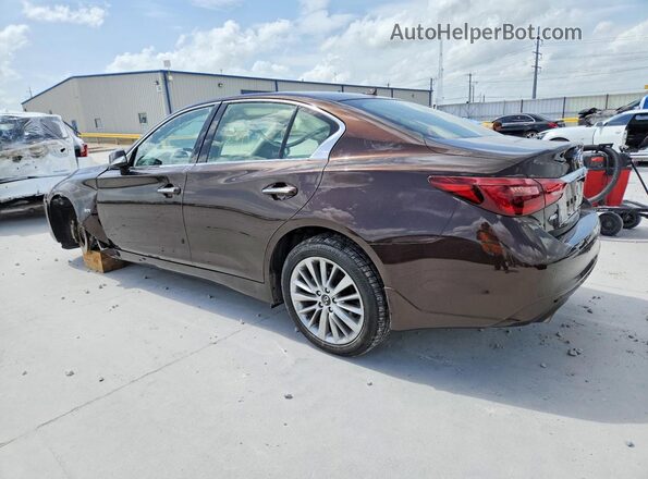 JN1EV7AR1LM251042 2020 INFINITI Q50 Brown Tył lewy
