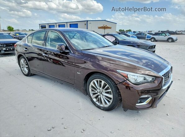 JN1EV7AR1LM251042 2020 INFINITI Q50 Brown Przód prawy