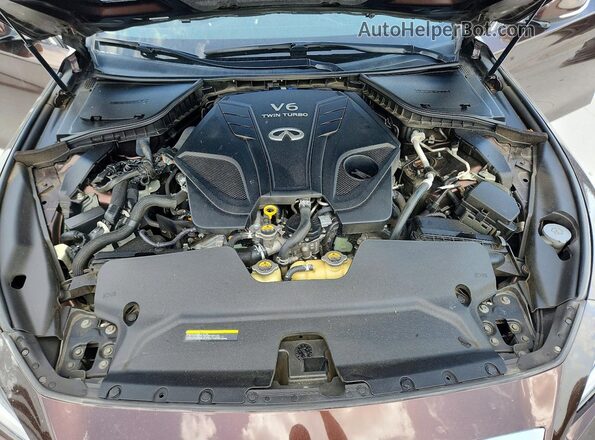 JN1EV7AR1LM251042 2020 INFINITI Q50 Brown Widok wnętrza z tyłu