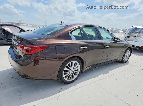 JN1EV7AR1LM251042 2020 INFINITI Q50 Brown Tył prawy