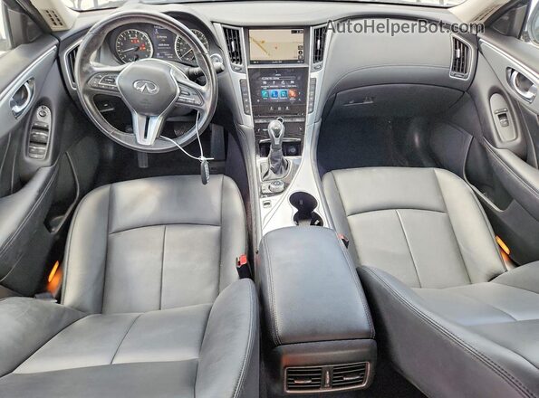 JN1EV7AR1LM251042 2020 INFINITI Q50 Brown Widok deski rozdzielczej