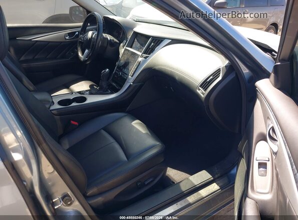 JN1EV7AR1LM254118 2020 INFINITI Q50 Gray წინა სალონის ხედი