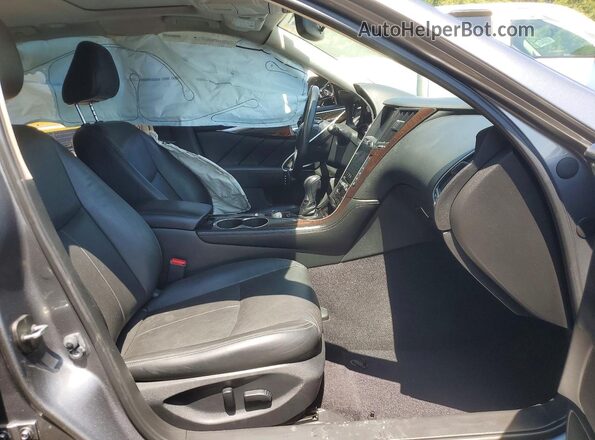 JN1EV7AR2GM340141 2016 INFINITI Q50 Gray Widok wnętrza z przodu
