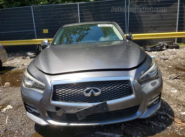 JN1EV7AR2GM340141 2016 INFINITI Q50 Gray Widok z przodu