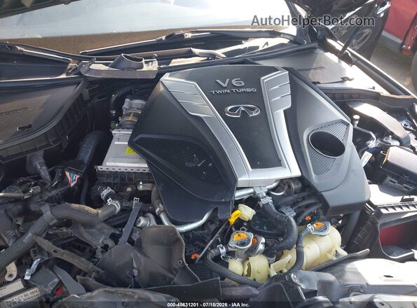 JN1EV7AR2HM831732 2017 INFINITI Q50 Black Вид ззаду