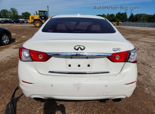 JN1EV7AR2HM836994 2017 INFINITI Q50 Белый Вид сзади