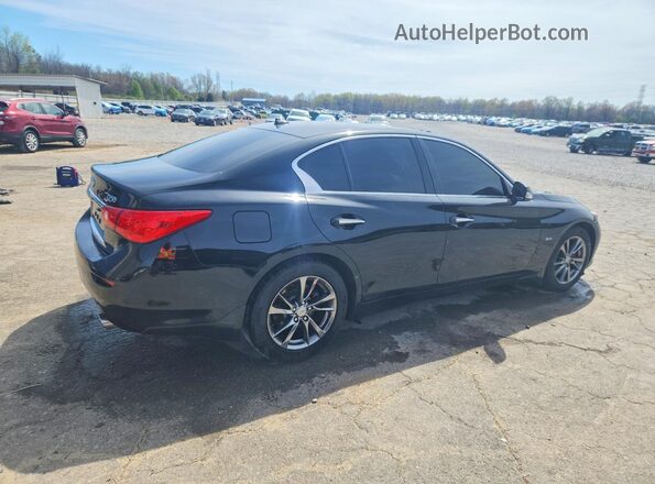 JN1EV7AR2HM838728 2017 INFINITI Q50 Black Հետևի աջ