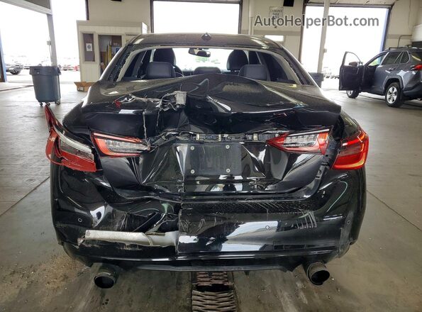 JN1EV7AR2JM433698 2018 INFINITI Q50 Black უკანა ხედი