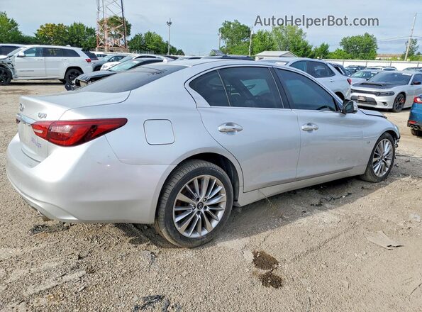 JN1EV7AR2JM440473 2018 INFINITI Q50 Silver Tył prawy