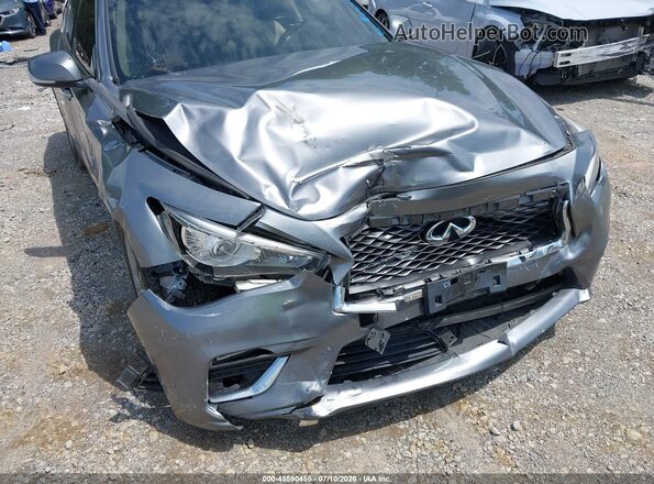 JN1EV7AR2JM441817 2018 INFINITI Q50 Silver Front view