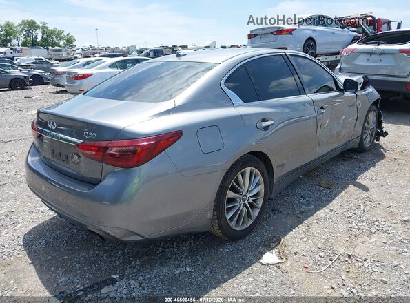 JN1EV7AR2JM441817 2018 INFINITI Q50 Silver Rear right