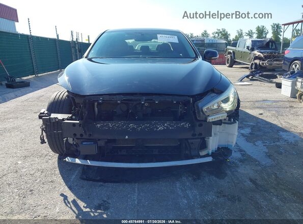 JN1EV7AR2JM445477 2018 INFINITI Q50 Black უკანა სალონის ხედი