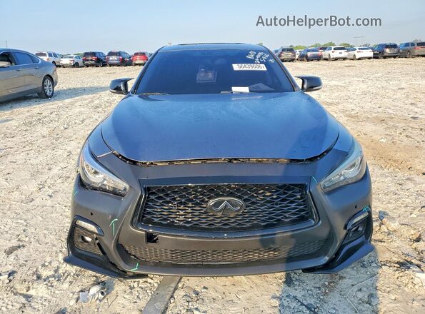 JN1EV7AR2KM552627 2019 INFINITI Q50 Gray Դիմացի տեսք