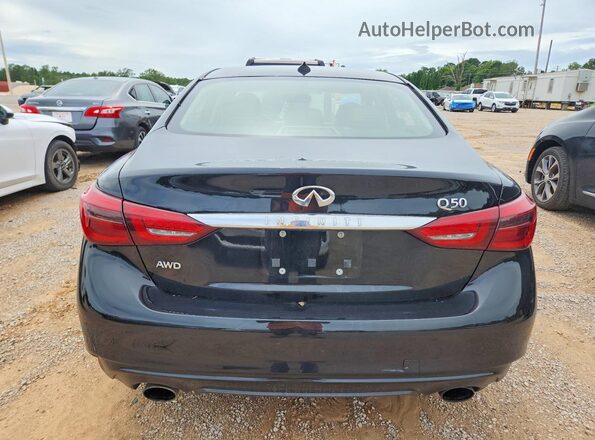 JN1EV7AR2KM554491 2019 INFINITI Q50 Black Vista trasera