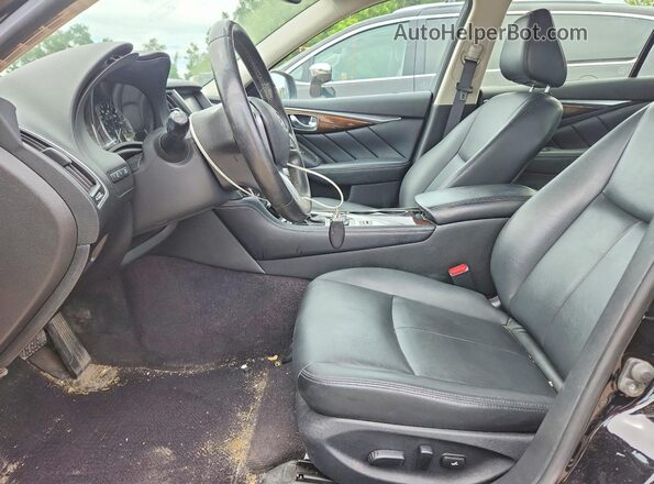 JN1EV7AR2KM554491 2019 INFINITI Q50 Black Vista interior delantera