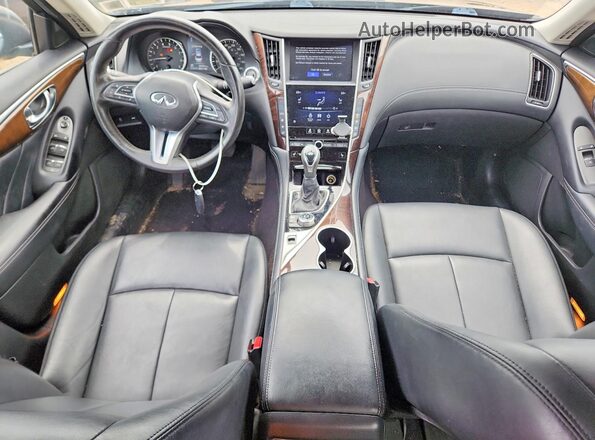 JN1EV7AR2KM554491 2019 INFINITI Q50 Black Vista del salpicadero